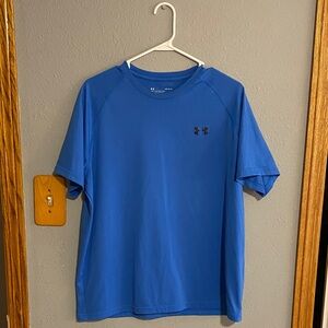 Under Armour Men's Short Sleeve Blue Tee